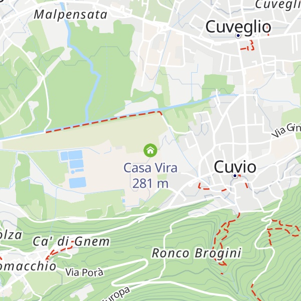 Map of Casa Vira