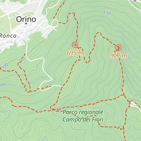 Map of Rifugio Alpino Giuseppe Sangiani