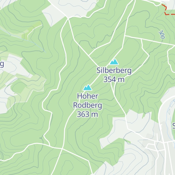 Map of Hoher Rodberg
