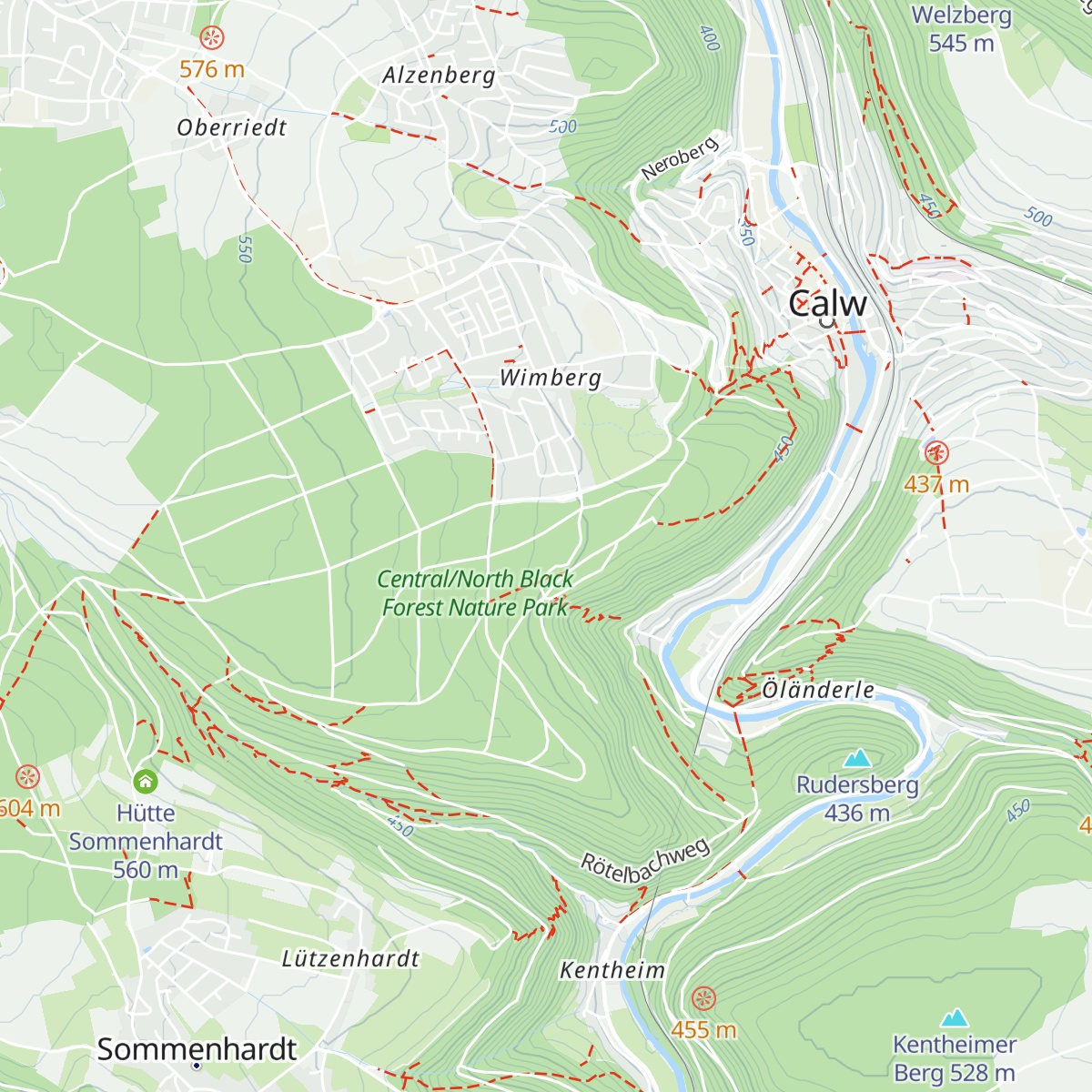Saatschulhütte map