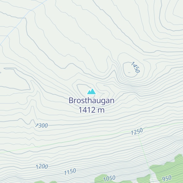 Map of Brosthaugan