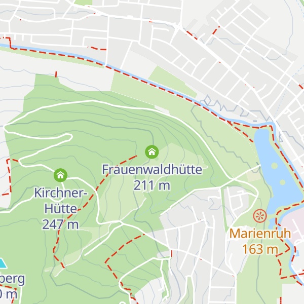 Map of Frauenwaldhütte