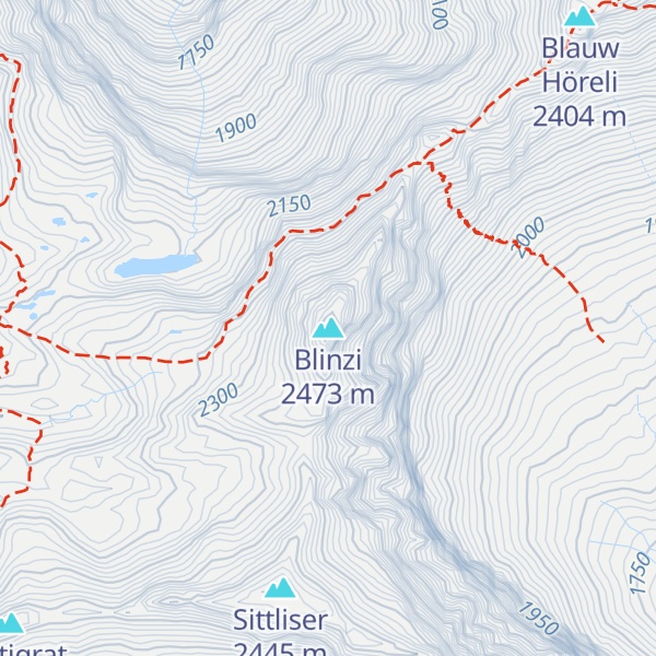 Map of Blinzi