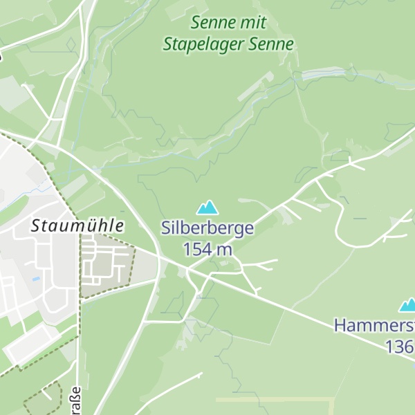 Map of Silberberge
