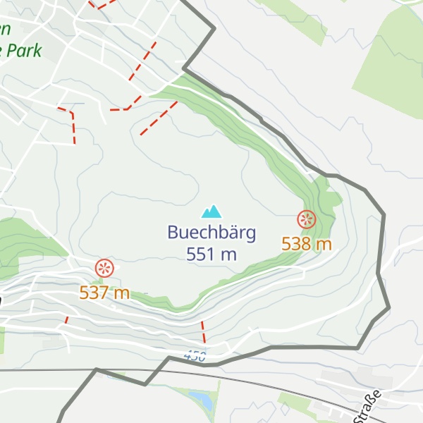 Map of Buechbärg
