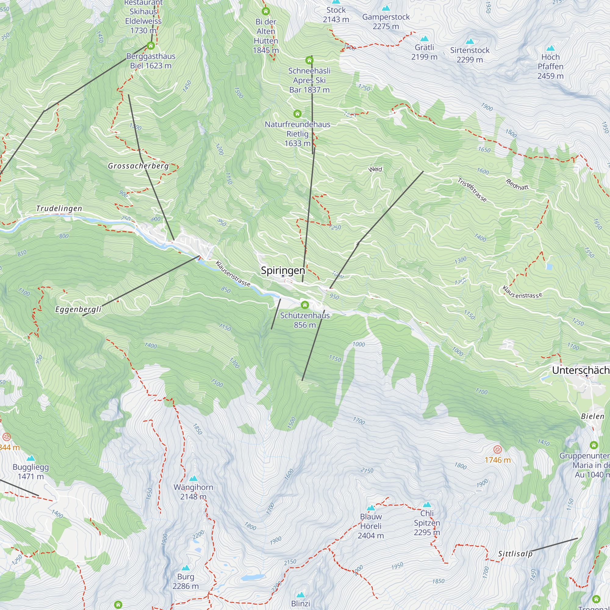 Schützenhaus map