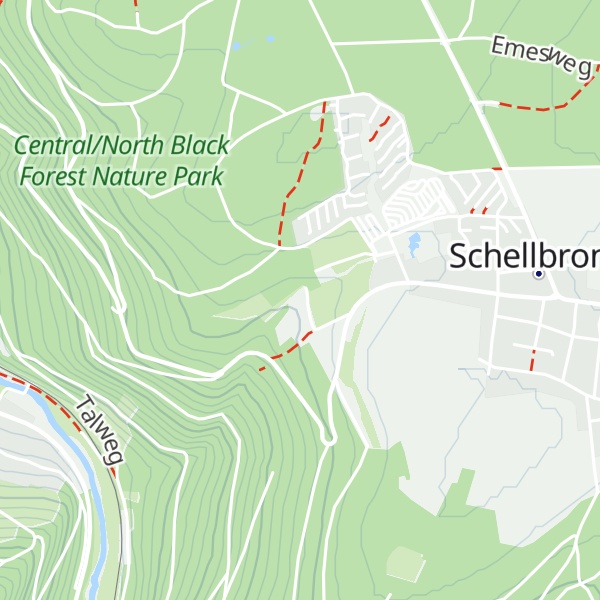 Map of Pfadfinderhütte Theodor Zeller