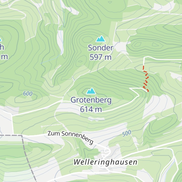Map of Grotenberg