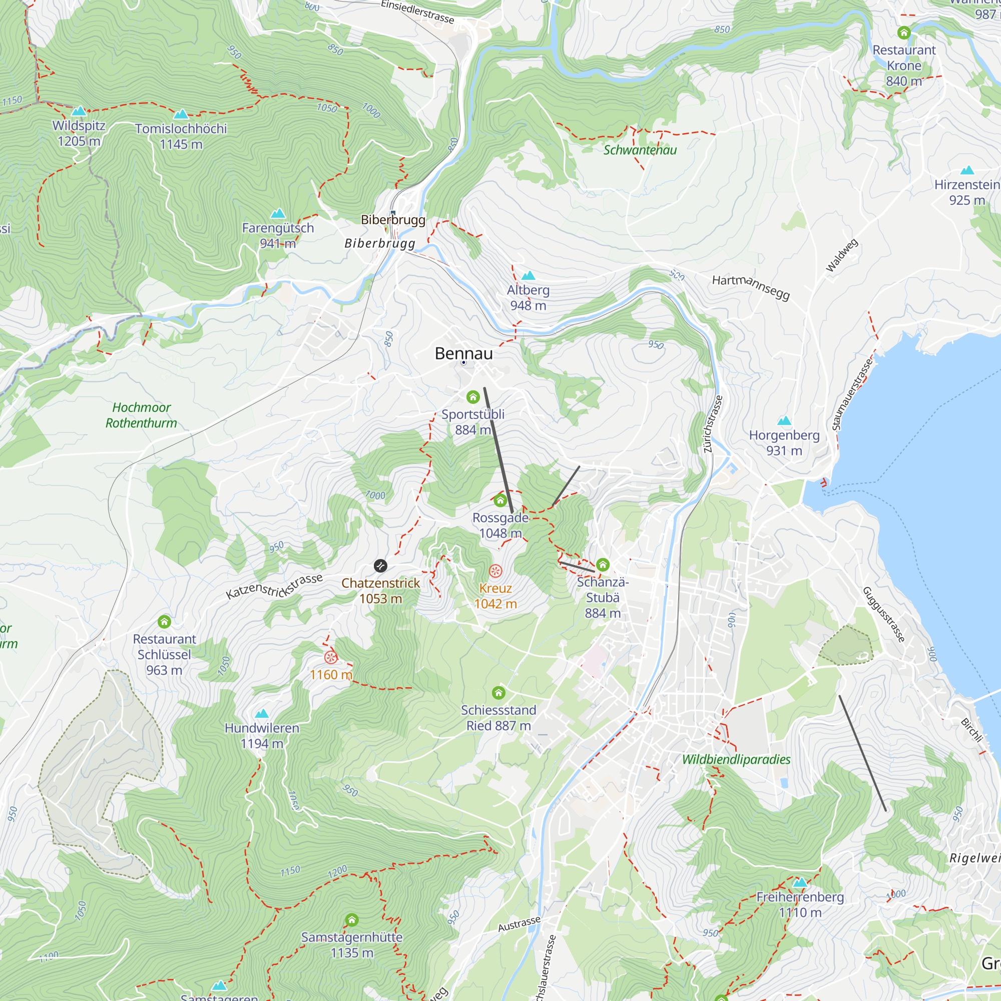 Rossgade map