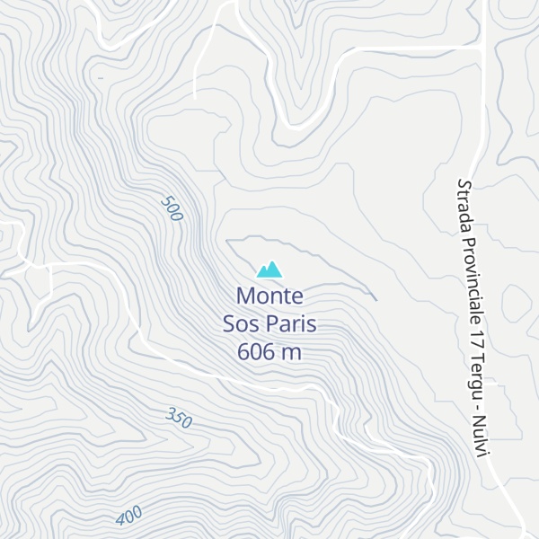 Map of Monte Sos Paris