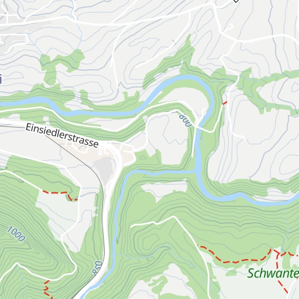 Map of Forsthof Korporation Wollerau