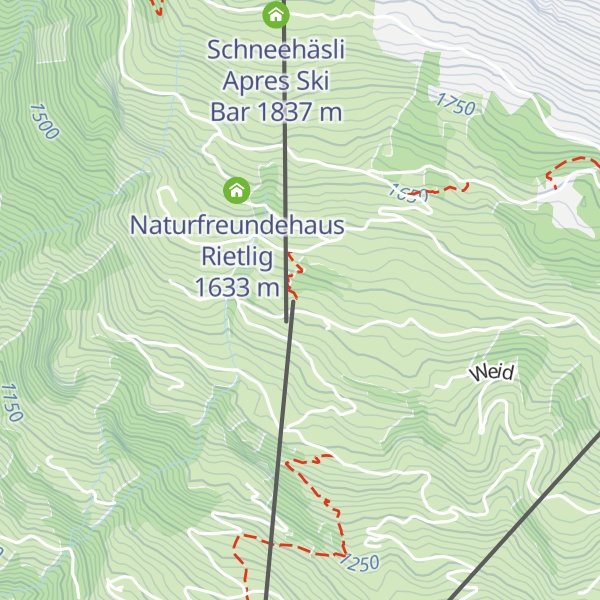 Map of Berggasthaus Ratzi