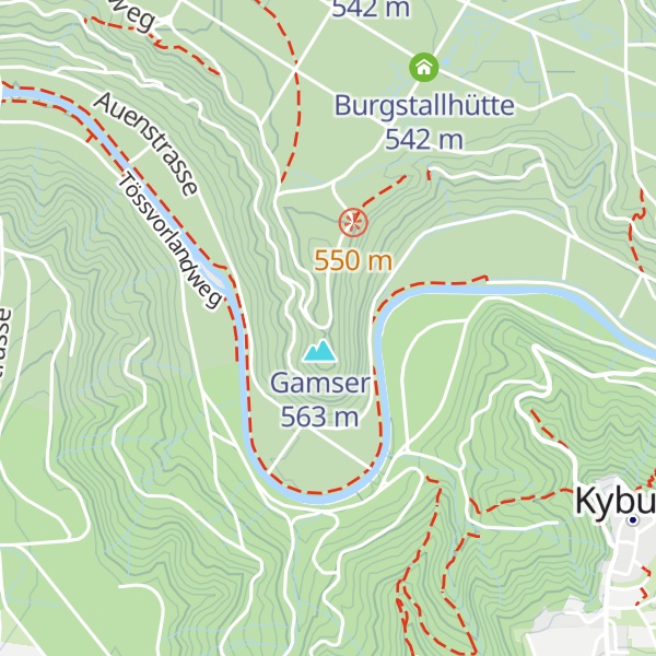 Map of Gamserhütte
