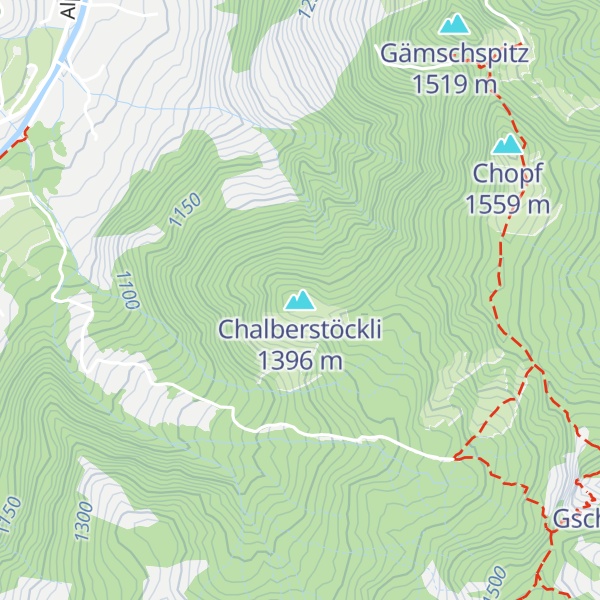 Map of Chalberstöckli