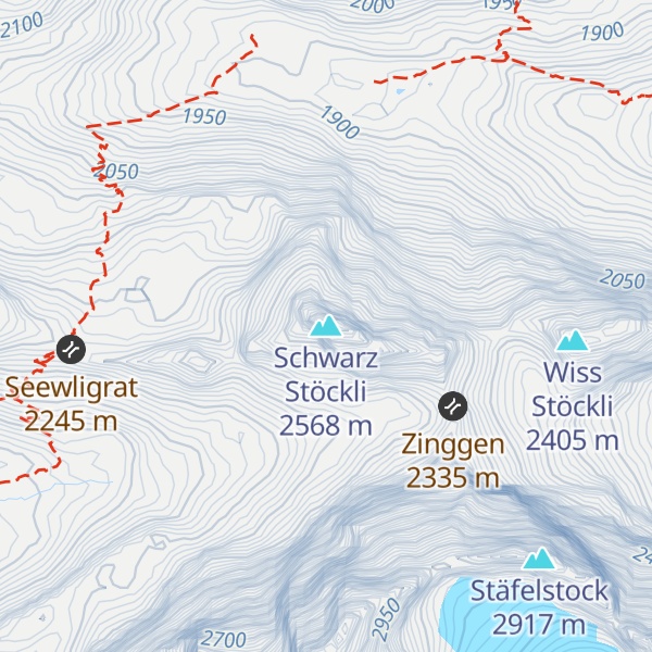 Map of Schwarz Stöckli