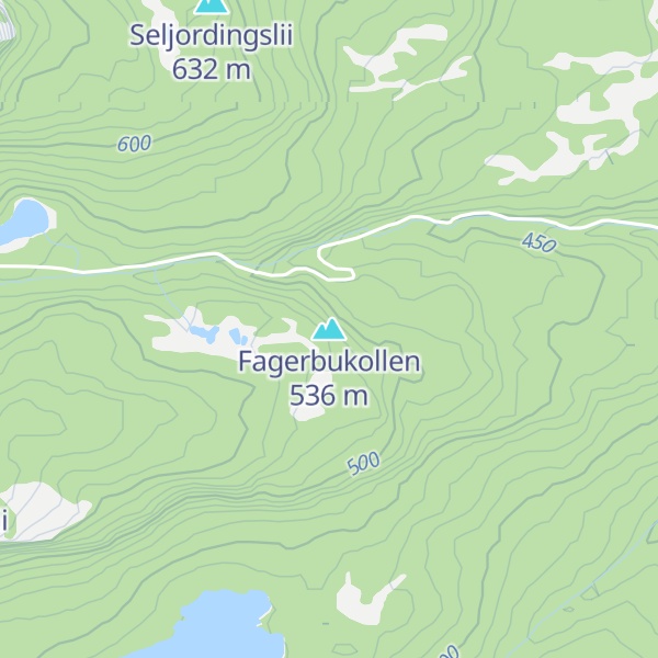 Map of Fagerbukollen