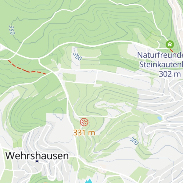 Map of Grillhütte Marbach