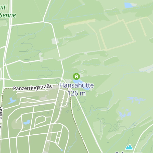 Map of Hansahütte