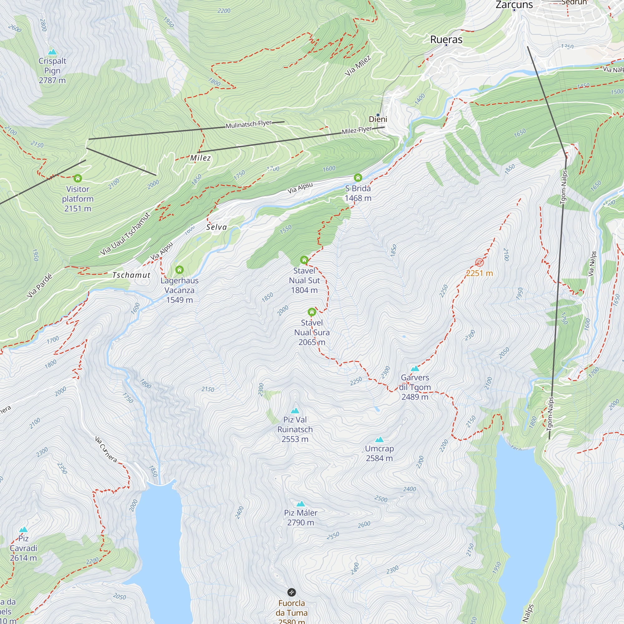 Stavel Nual Sura map