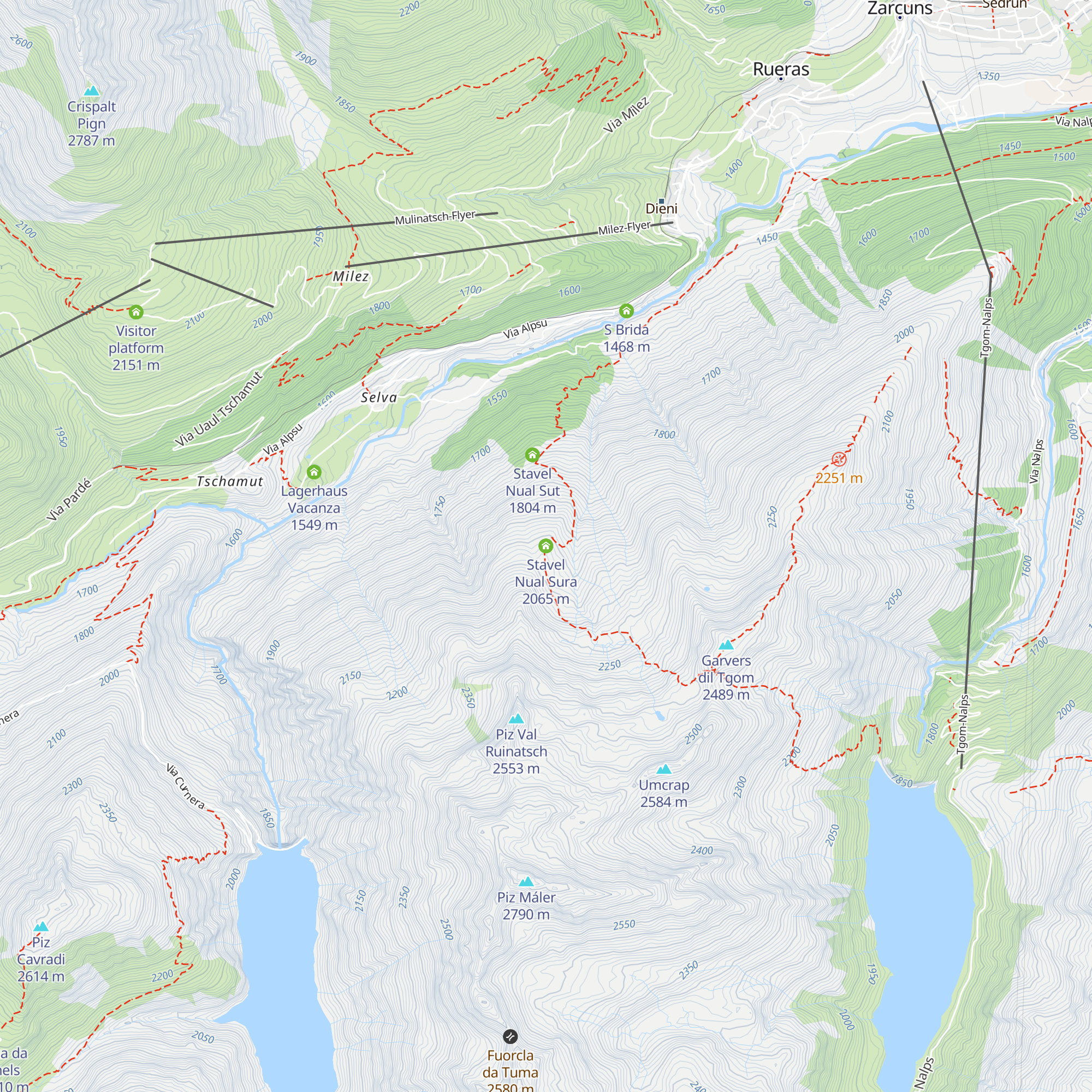 Stavel Nual Sura map