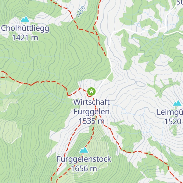 Map of Wirtschaft Furggelen