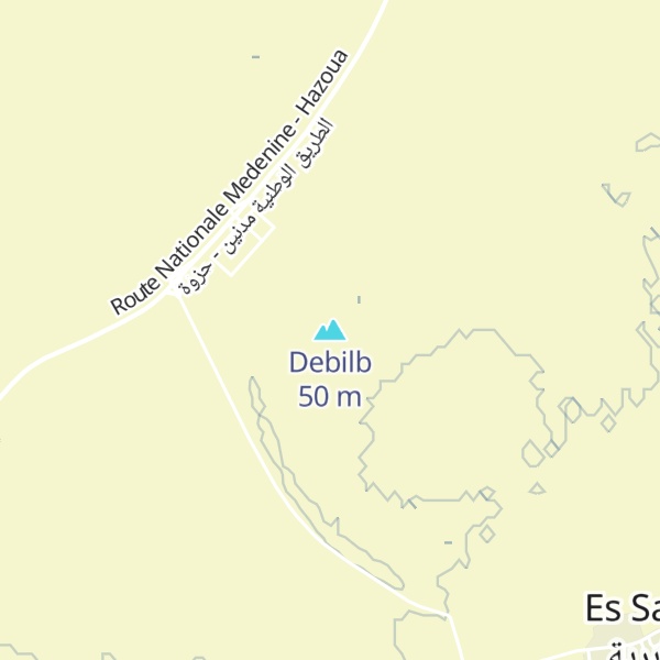 Map of Debilb