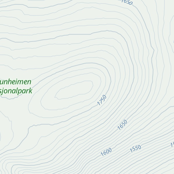 Map of Bukkehøe