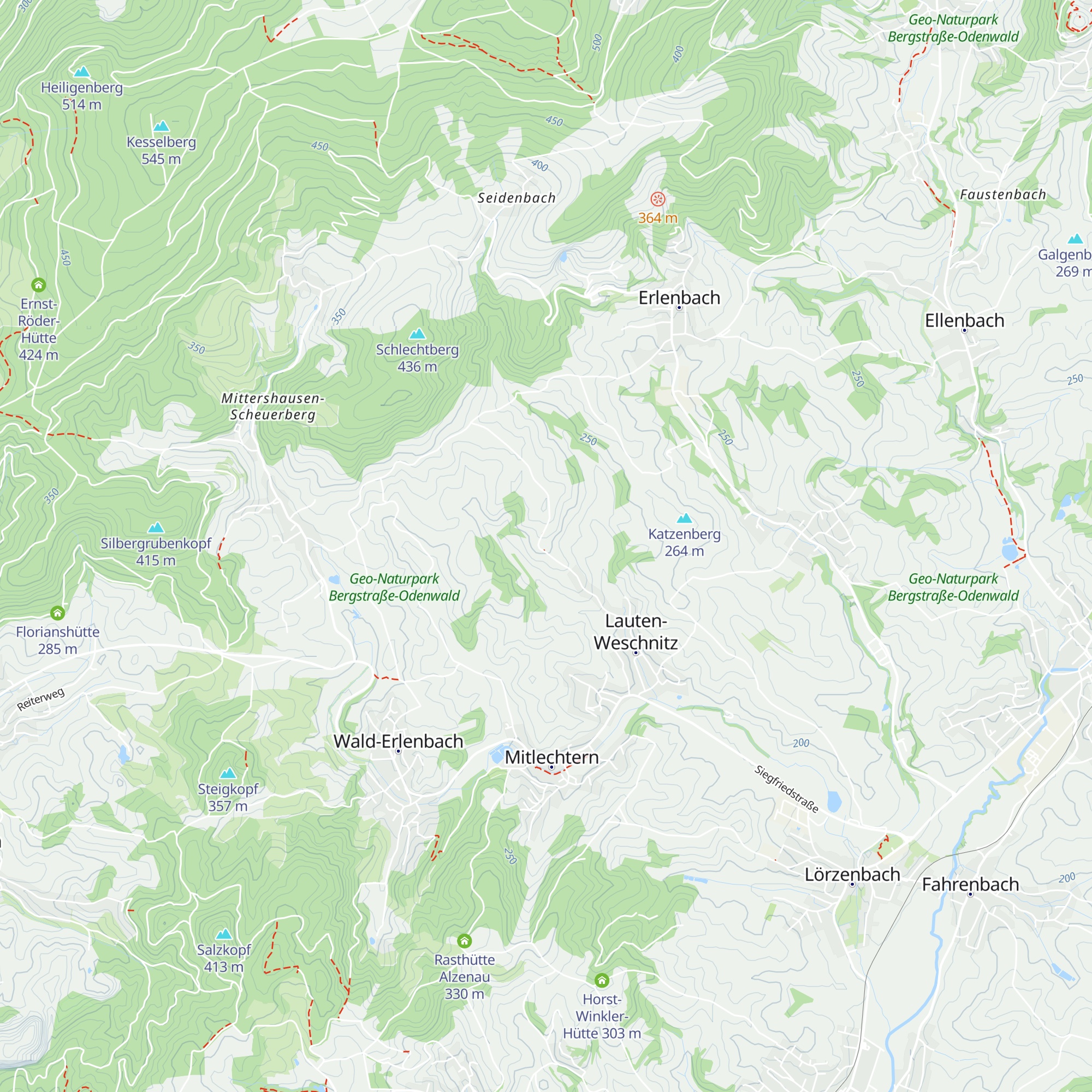 Schutzhütte map