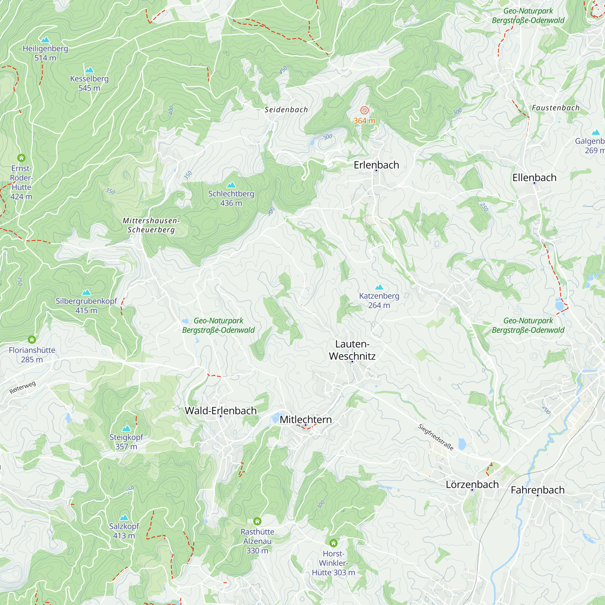 Schutzhütte map