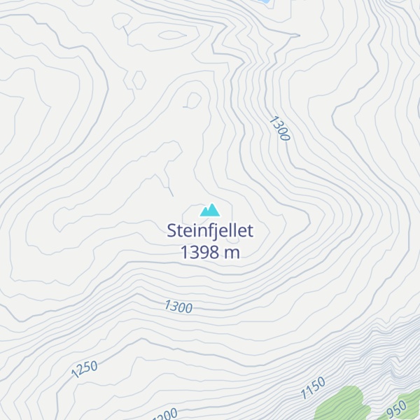 Map of Steinfjellet