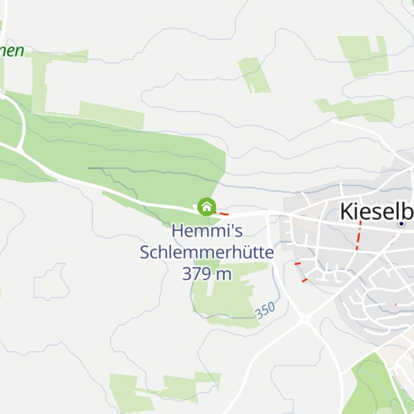Map of Hemmi's Schlemmerhütte