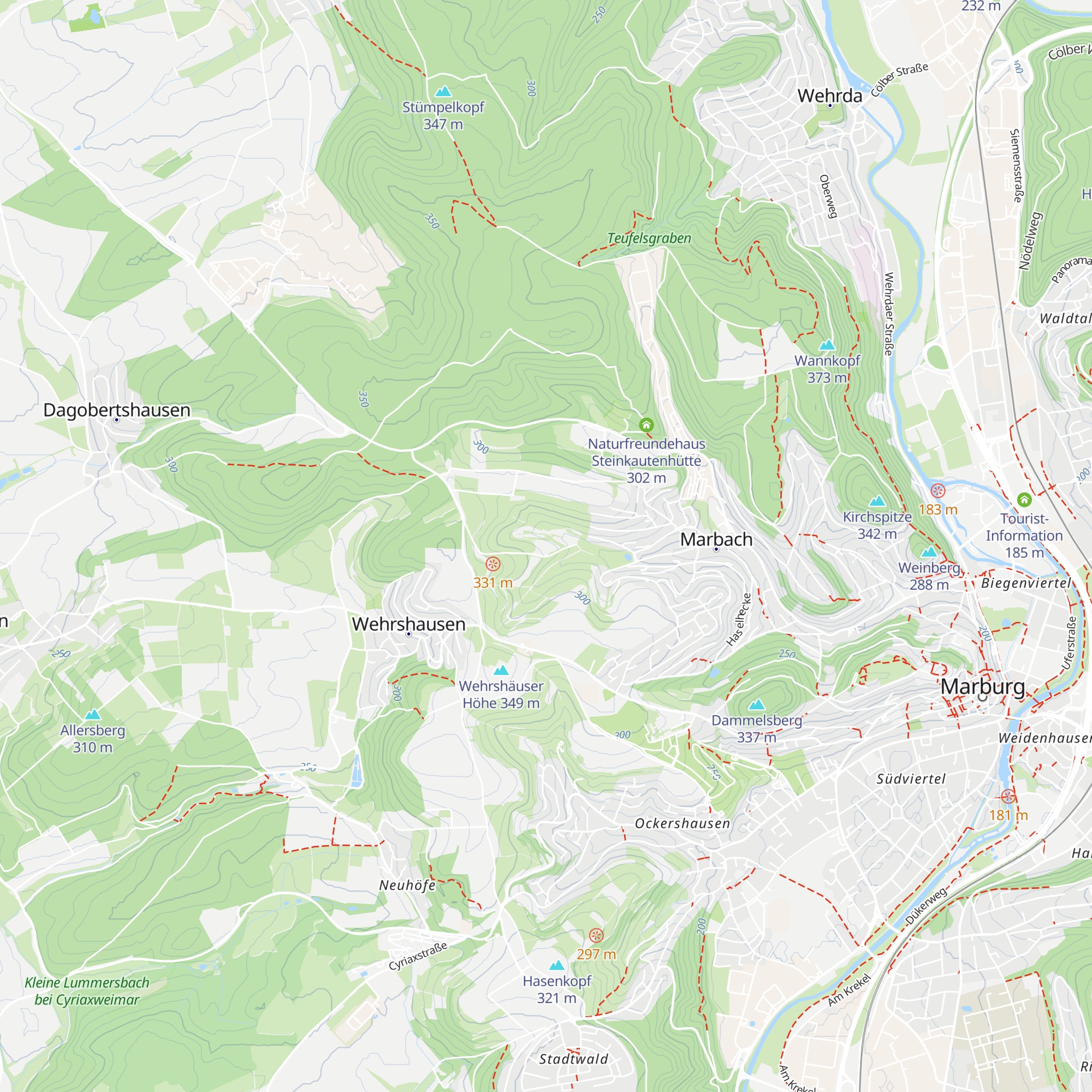 Gartenvereinshütte map