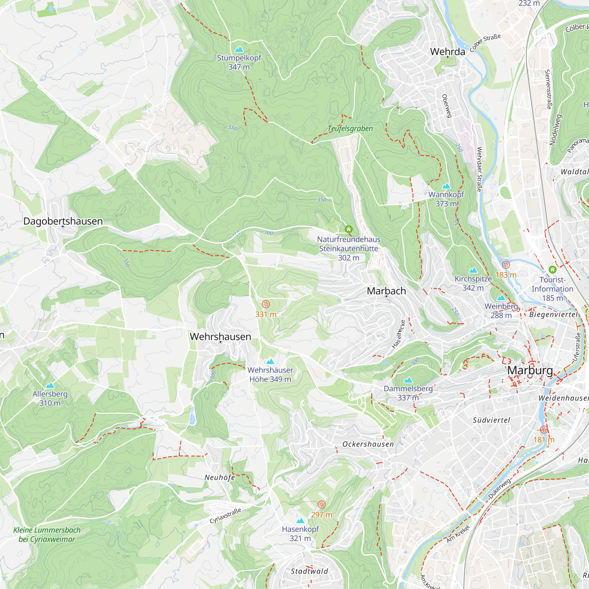 Gartenvereinshütte map