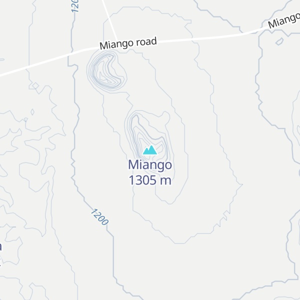 Map of Miango