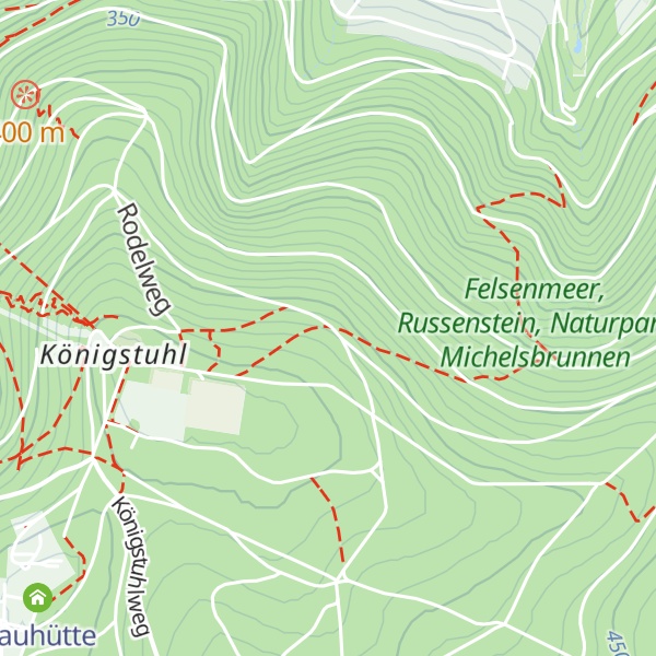 Map of Auerhahnen-Hütte