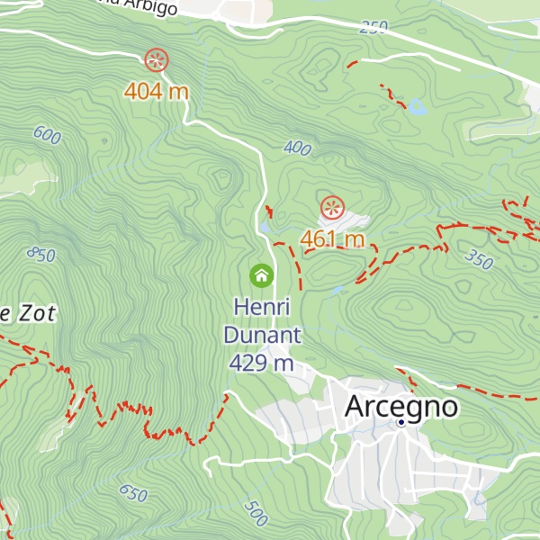 Map of Campo Enrico Pestalozzi
