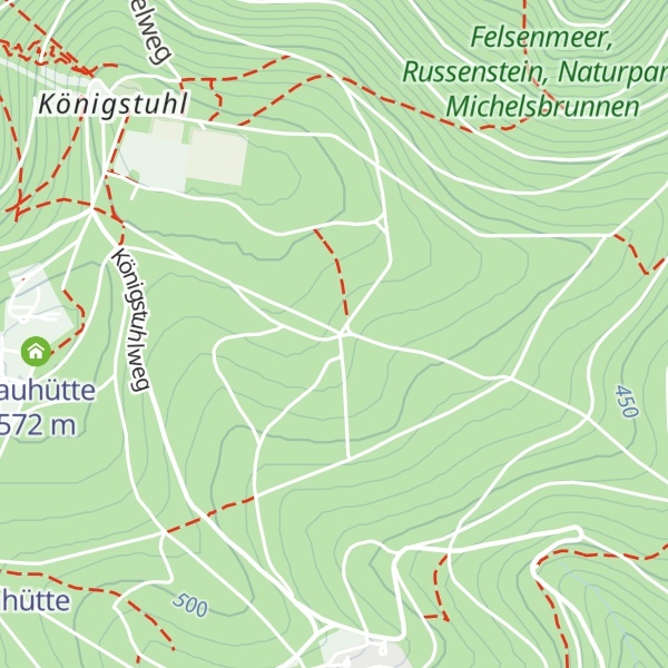 Map of Kaltteichhütte