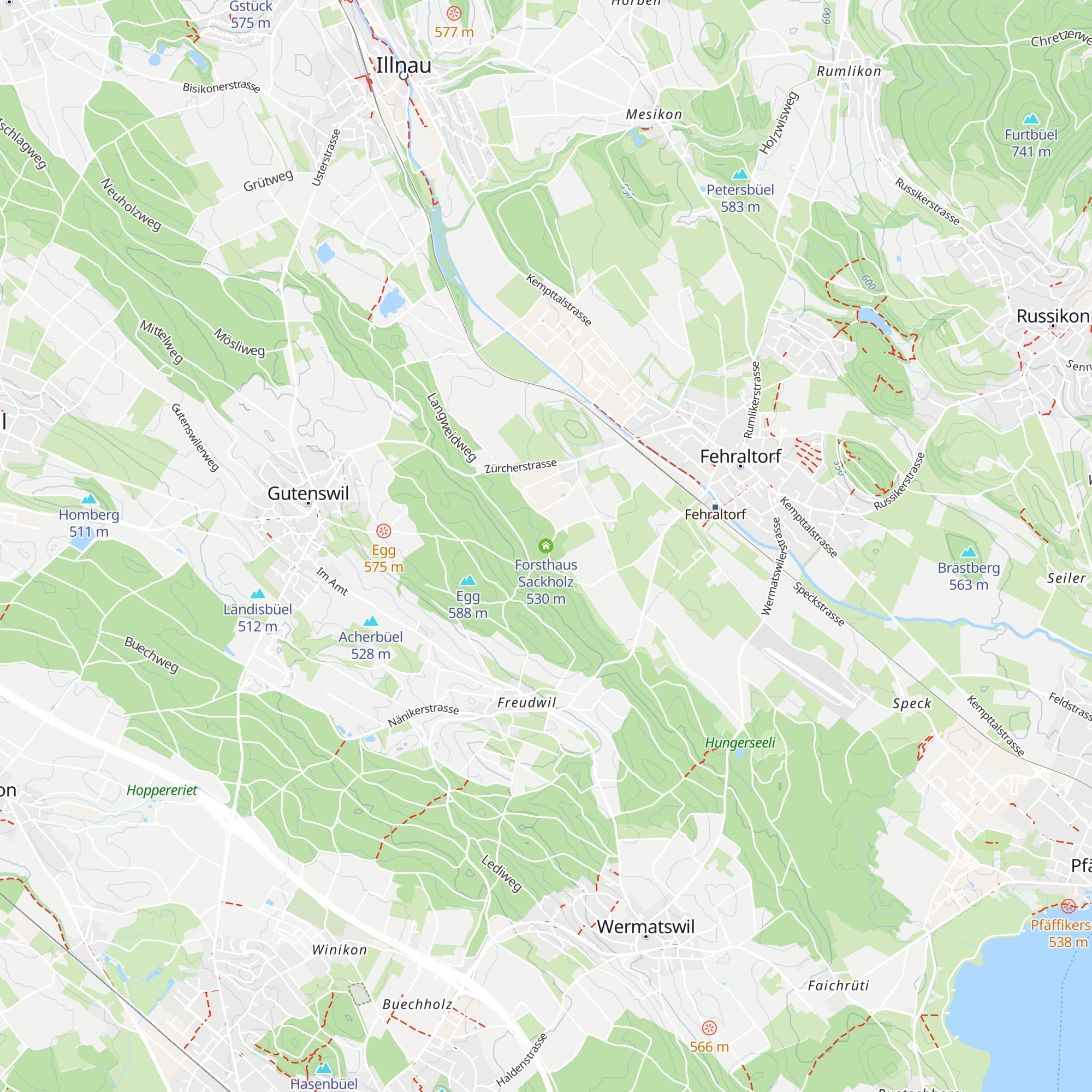 Forsthaus Sackholz map