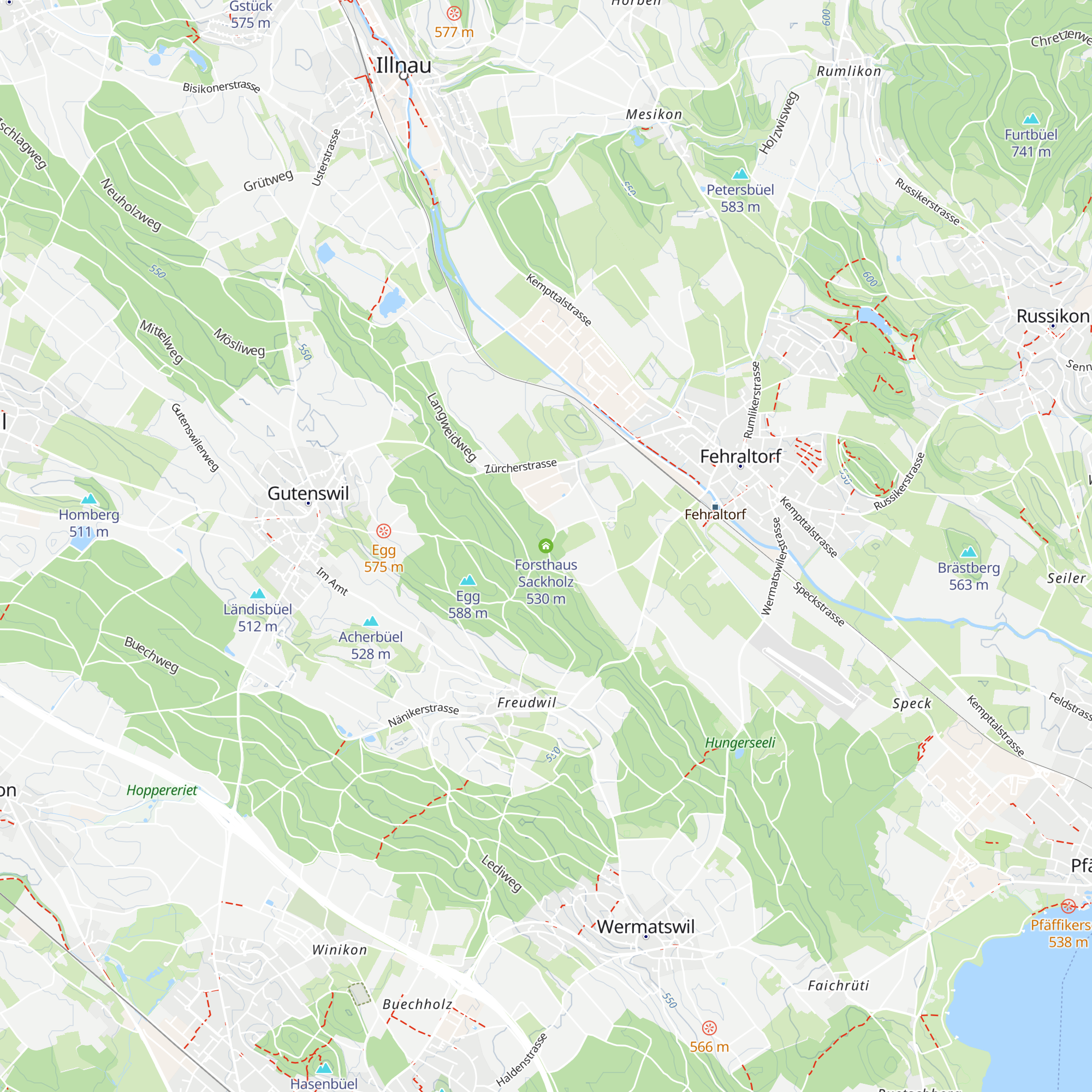 Forsthaus Sackholz map