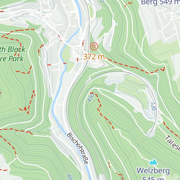 Map of Welzberghütte