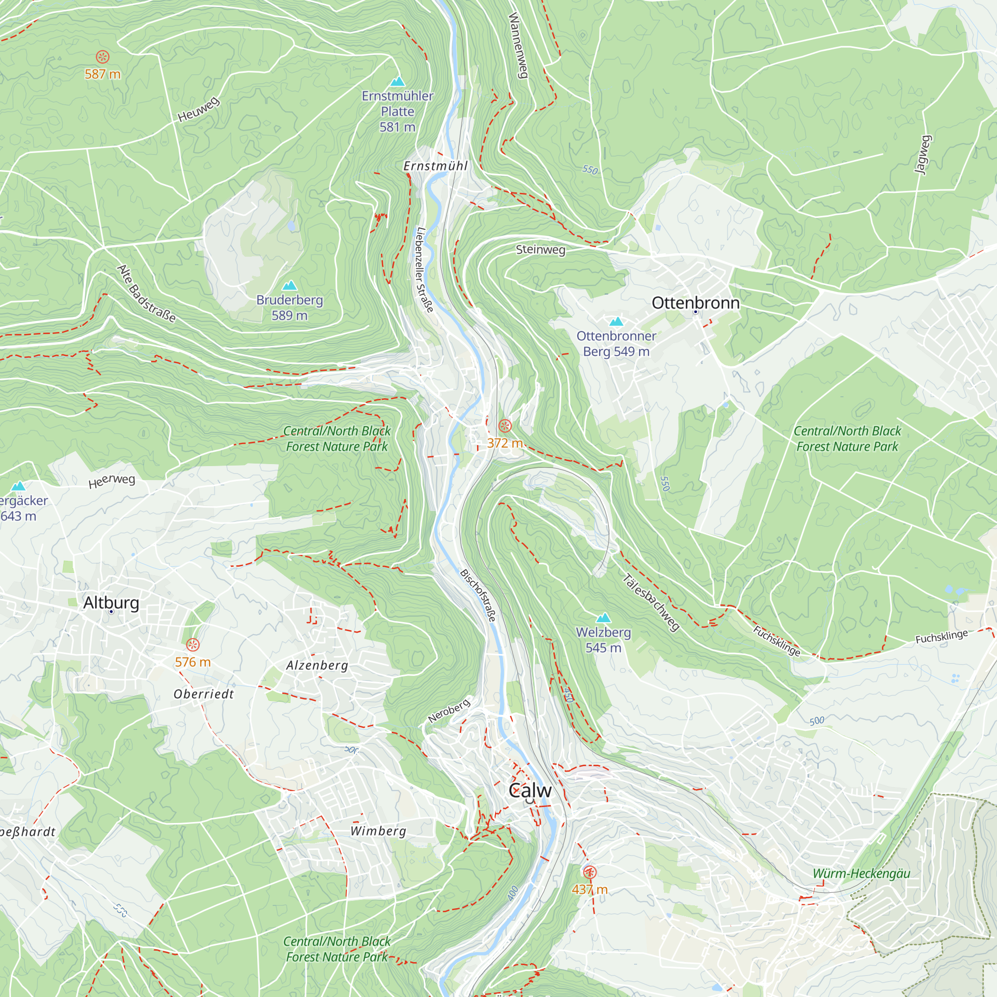 Welzberghütte map