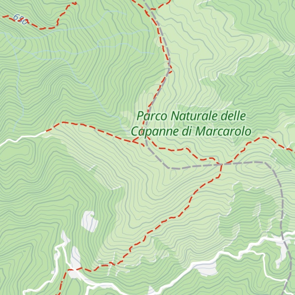 Map of Monte Pracaban