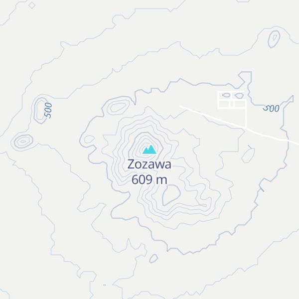 Map of Zozawa