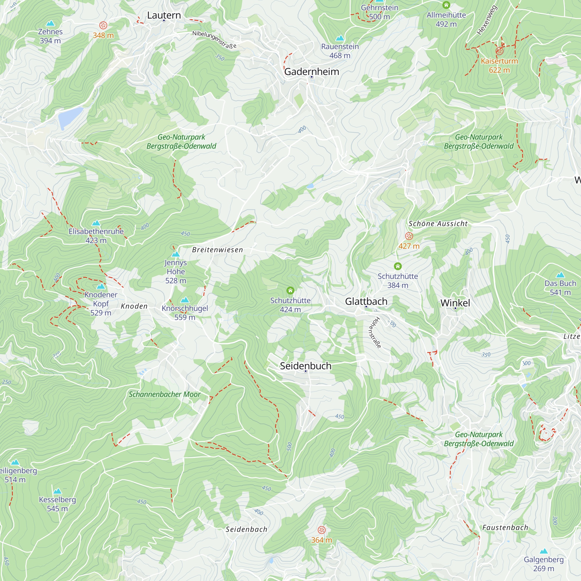 Schutzhütte map