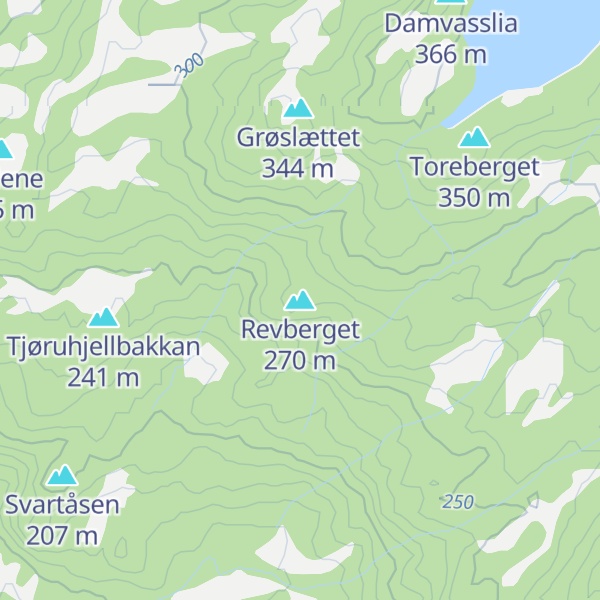 Map of Revberget