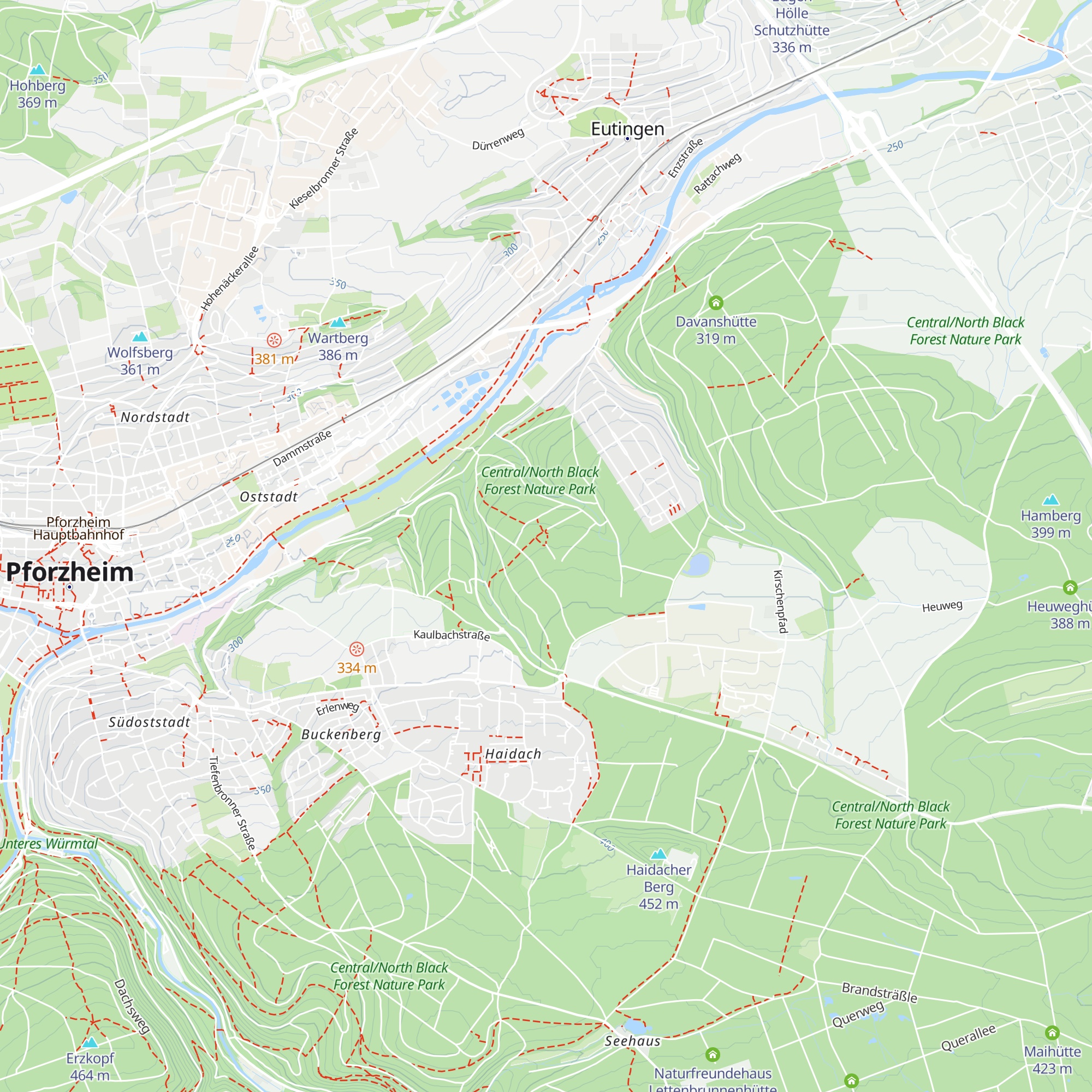 Alexander-Wellenberg-Hütte map