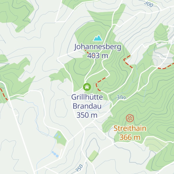 Map of Grillhütte Brandau