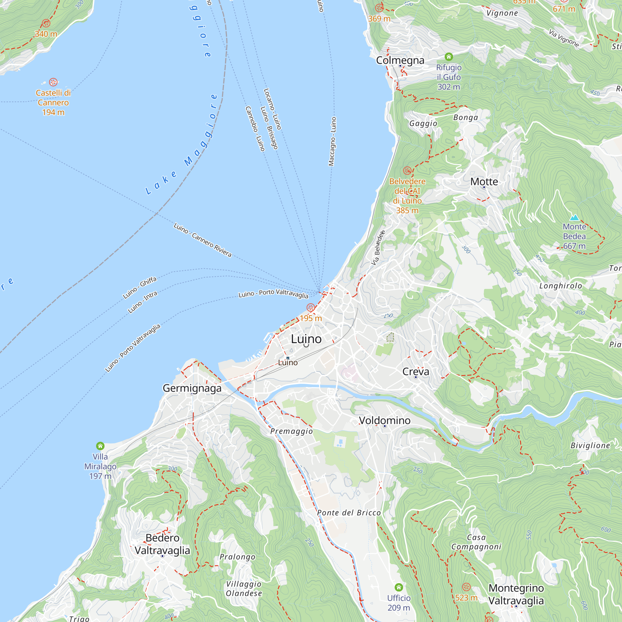 Tourist Information map