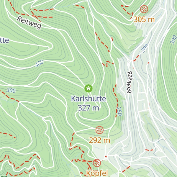 Map of Karlshütte
