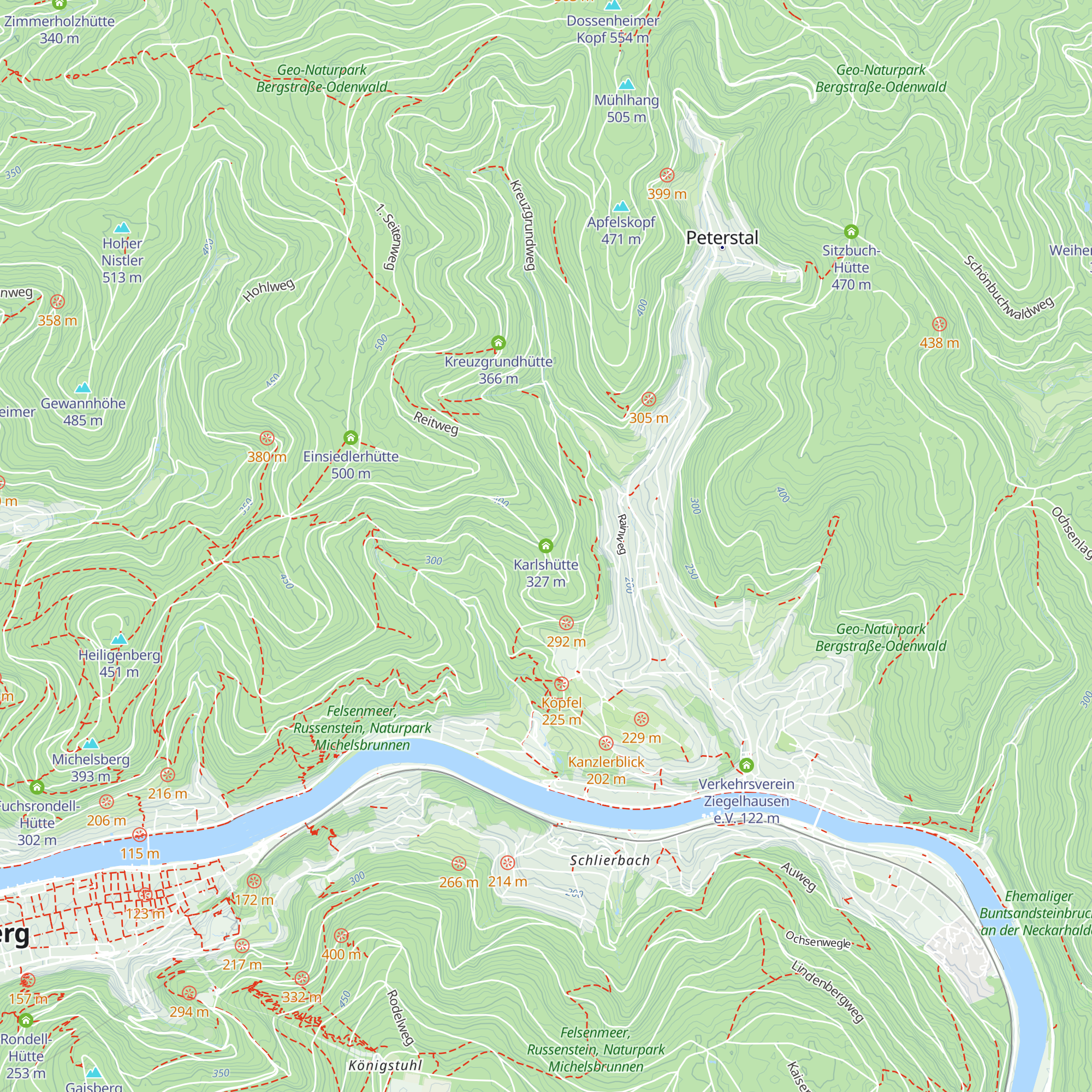 Karlshütte map
